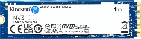 SSD disk Kingston NV3 1TB M.2 PCIe 4.0 NVMe