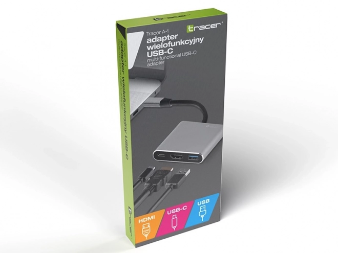 Višeportni adapter Tracer A-1 USB-C HDMI 4K