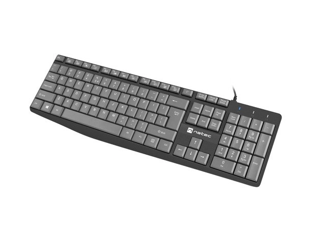 Tipkovnica Natec Nautilus US Slim 1.8m crno-siva