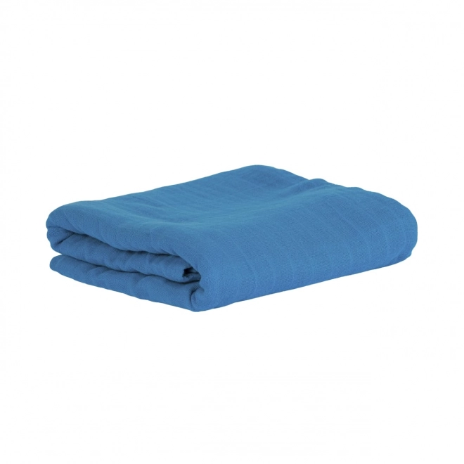 Tommy Lise muslin pelena Abyss Blue 120x120 cm