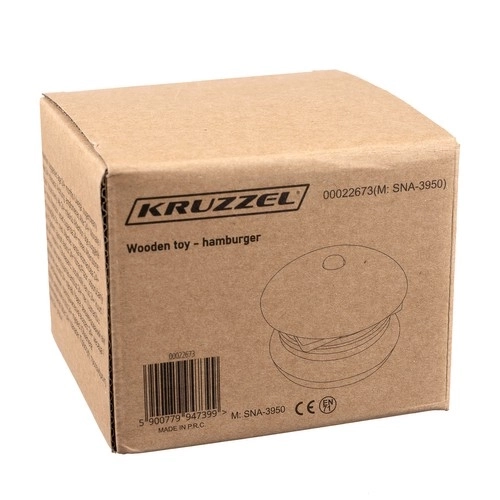 Kruzzel drveni hamburger 22673