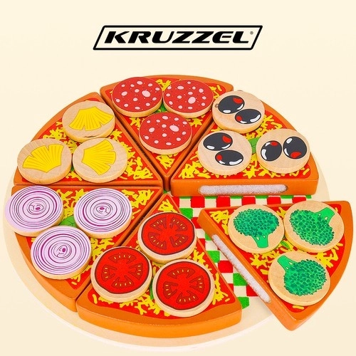 Drvena pizza - set 22471