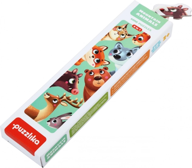 Puzzlika šumske životinje – edukativne puzzle za djecu, 16 dijelova