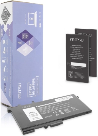 baterija za dell latitude e5280 i e5580 11,4 v 34 wh (3000 mah) – mitsu