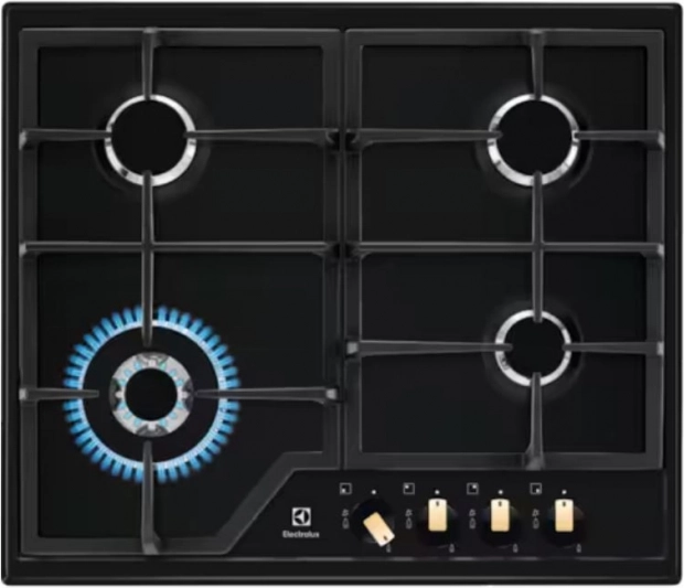 Plinska ploča za kuhanje ELECTROLUX 60 cm s wok plamenikom