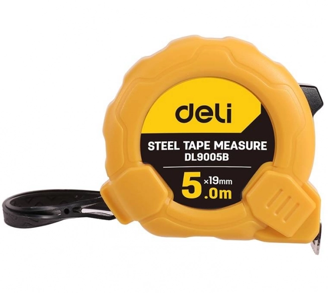Metar 5m/19mm Deli Tools EDL9005B (Žuta)