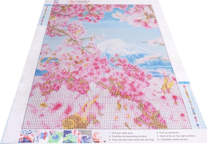Set za dijamantno slikanje - sakura