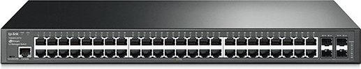 JetStream upravljivi preklopnik 48× gigabit + 4× SFP