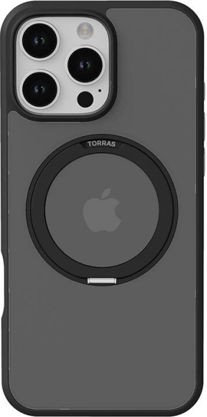 Zaštitna maska TORRAS Ostand Pro za iPhone 16 Pro Max, crna