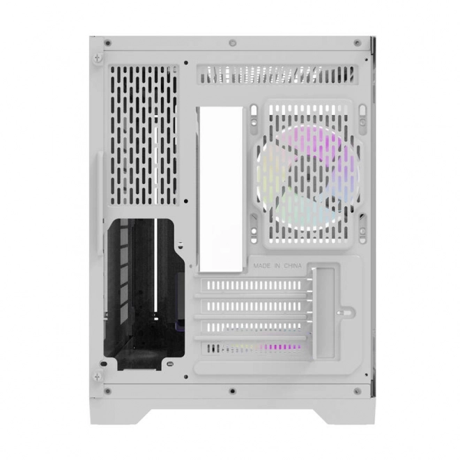 Računalno kućište Darflash FT418 + 6 ventilatora aRGB (bijela)