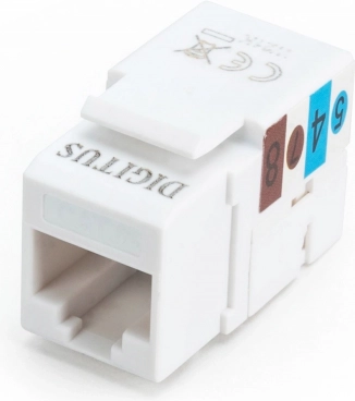 Keystone modul RJ45 CAT6 UTP s LSA utisnim priključkom, bijeli