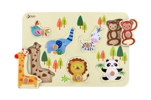Drvena umetaljka - zoo