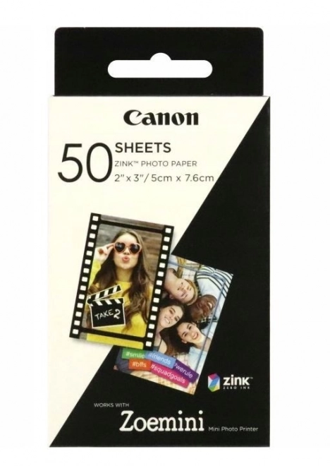 Fotografski papir Canon ZINK 50 listova