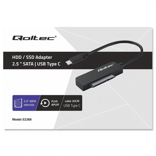 Adapter SATA | 2,5" adapter SSD HDD| Super brzina 5Gb/s | 2TB – USB-C
