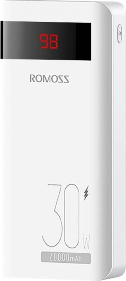 Power banka ROMOSS Sense6PS Pro 20000 mAh 30 W bijela