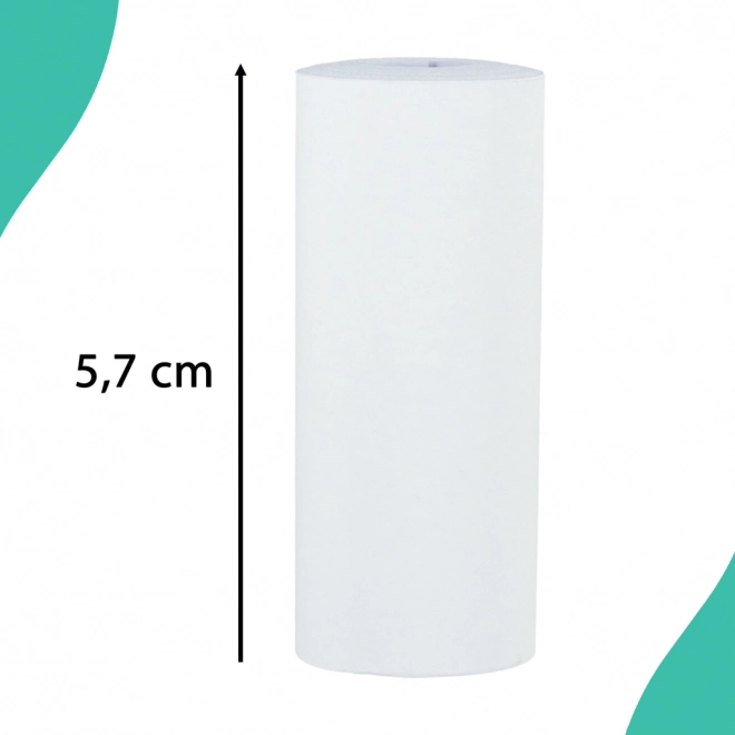 Rola termalnog papira za mini pisač 5,7 cm x 4,5 m 5 komada