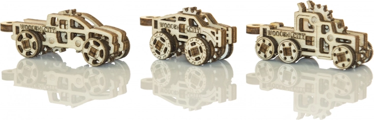 Tri različita vozila