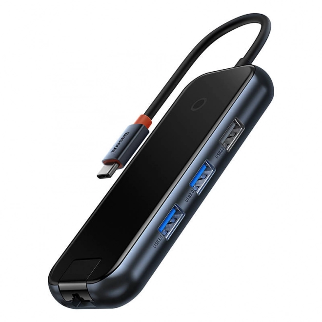 Baseus AcmeJoy 5u1 USB-C Hub s 2x USB 3.0, USB 2.0, USB-C PD i RJ45