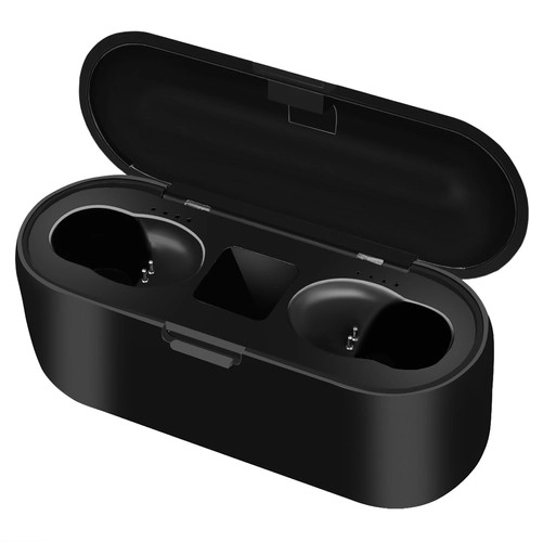 Bluetooth bežične slušalice - crne + powerbanka