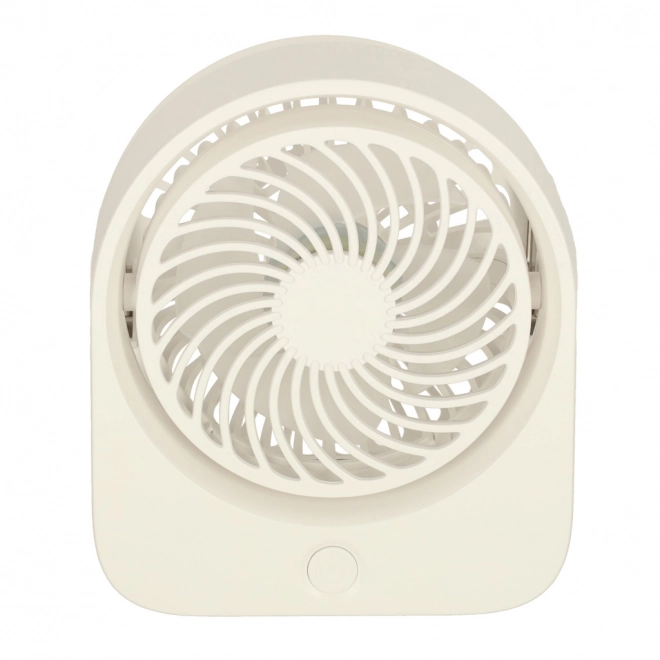 Bežični USB stolni ventilator 11,5 cm bijeli