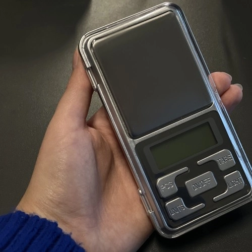 Precizna džepna vaga za nakit RUHHY do 500g