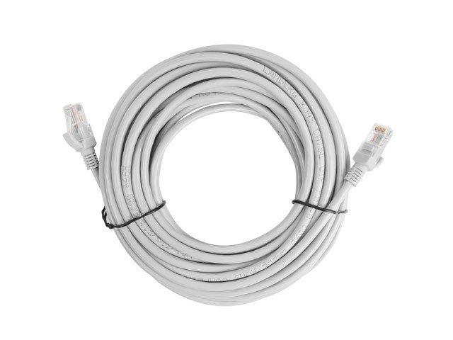 Patchcord LANBERG CAT.6 5m sivi