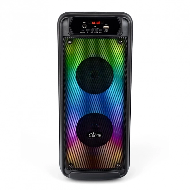 Reproduktor FLAMEBOX UP MT3177 Bluetooth 5.0/Fm/MP3/MicroSD/USB/RGB/RMS 14W/PMPO 600W