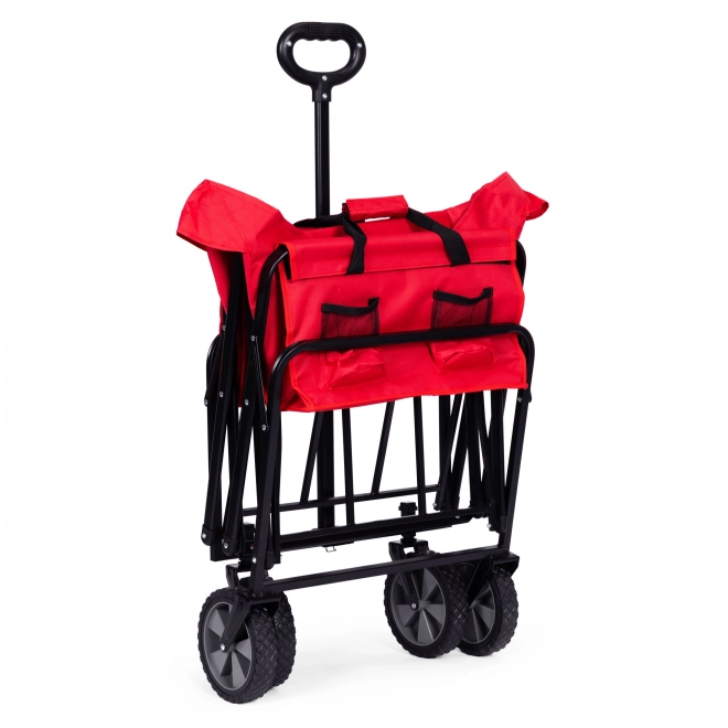Sklopiva transportna kolica MultiGarden crvena 47x105 cm