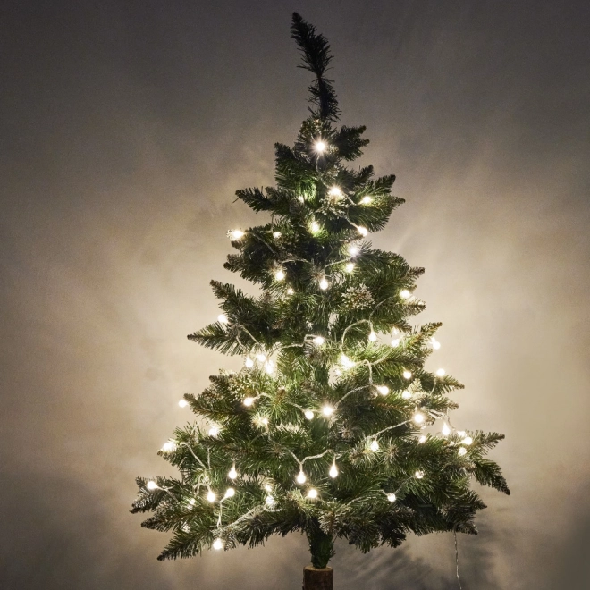 Božićna rasvjeta loptice 100 LED, topla bijela, 10m