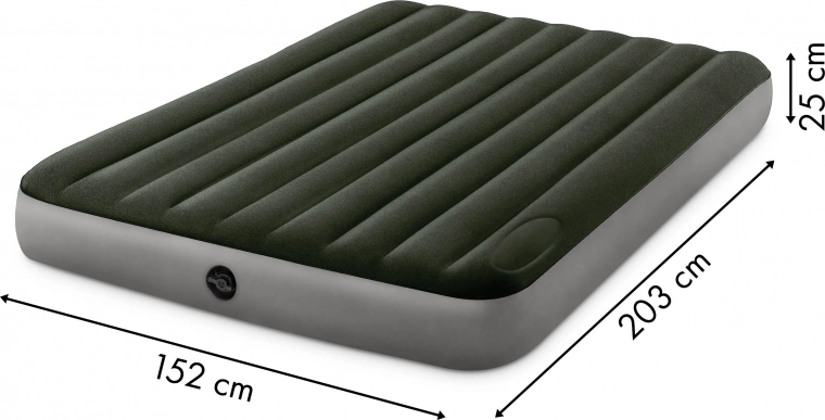 Prostrani bračni ležaj 203 × 152 × 25 cm