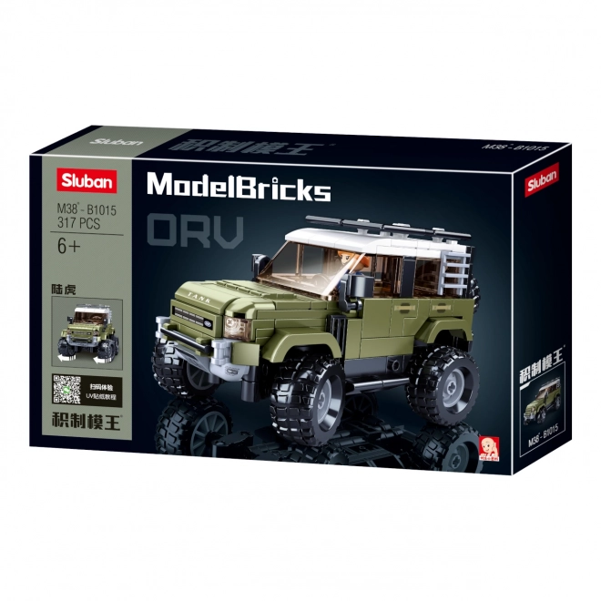 Sluban model kockice M38-B1015 engleski SUV napadač