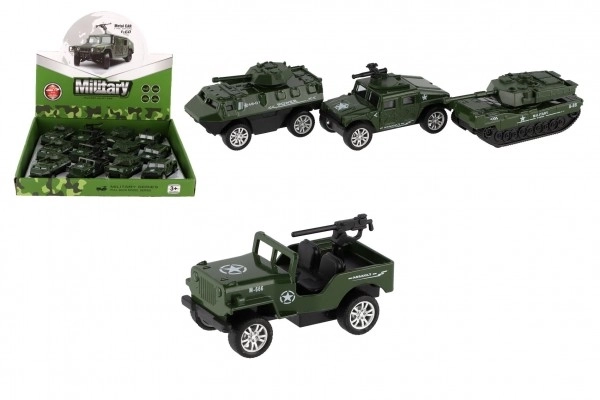 Set vojnih automobila na povlačenje
