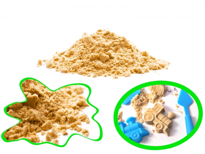 Kinetički pijesak 1kg u vrećici – Bež