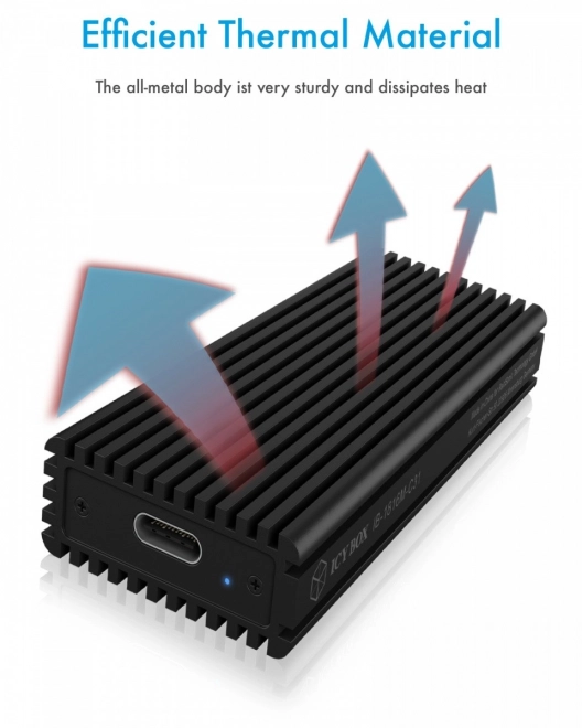 Vanjsko kućište ICY BOX za PCIe NVMe M.2 s USB-C