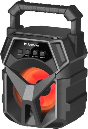 bluetooth zvučnik defender g98 5 w s fm, usb, microsd, aux i led osvjetljenjem