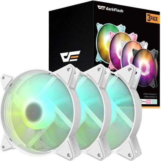 Set ventilatora s ARGB Darkflash C6 3u1 120 mm