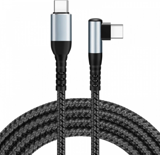 USB-C kabel iBOX s kutnim utikačem 100W