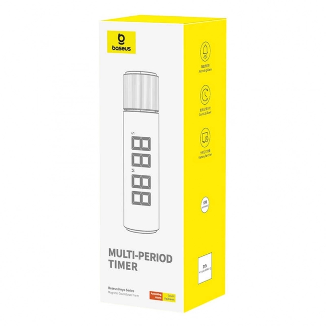 Baseus Heyo digitalni crni timer