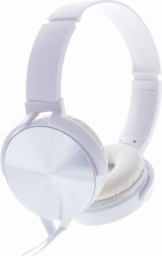 Stereo slušalice s mikrofonom Montana bijele