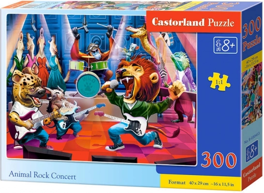 Puzzle 300 dijelova slatko jesensko praščiće – Životinje