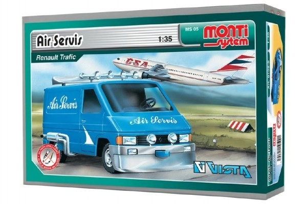 Komplet Monti Sistem MS 05 Air Servis Renault Trafic 1:35 u kutiji 22x15x6cm