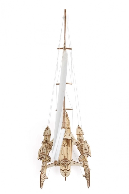 Ugears 3D puzzle - Drveni Trimaran Merihobus 237 dijelova