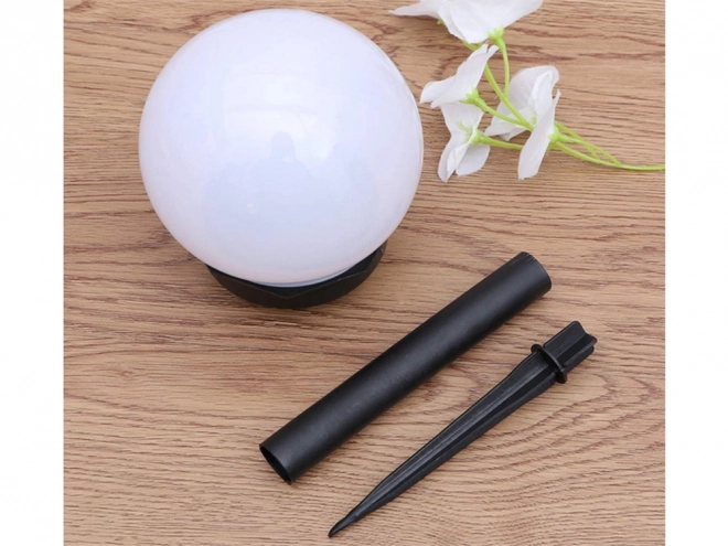 Solarne vrtne RGB loptaste lampe