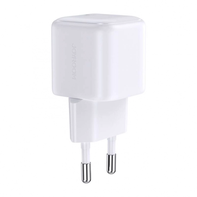 Joyroom minijaturni punjač 30W GaN bijela