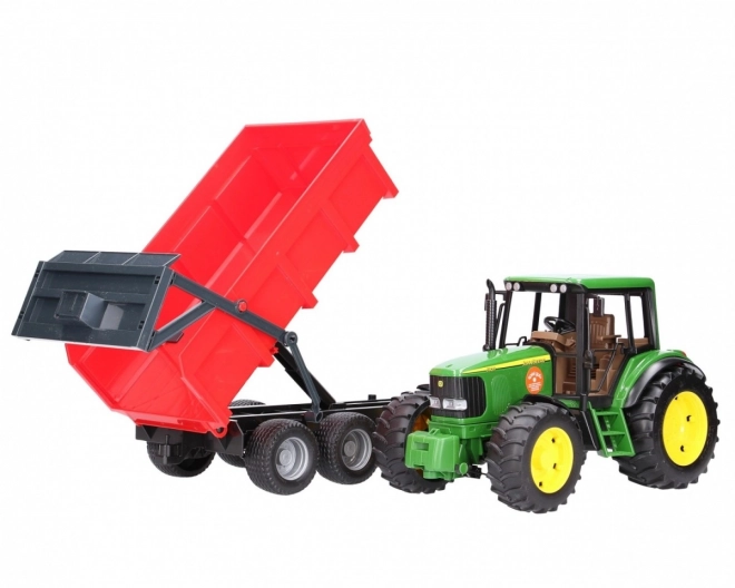 Bruder Traktor John Deere s kiperskom prikolicom