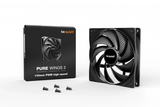 Ventilator Pure Wings 3 140 mm PWM za visoke brzine