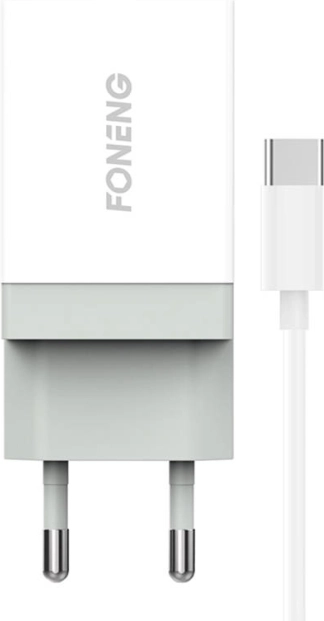 Brzi punjač FONENG s 1× USB 10,5 W + USB‑C kabel 1 m