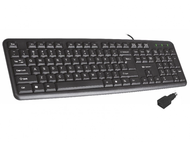 Tipkovnica Tracer Maverick crna s USB + PS2 adapterom