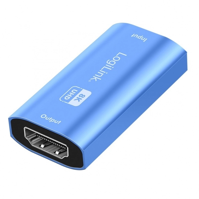 Repeater HDMI 8K/60HZ HDCP2.3, plavi aluminij