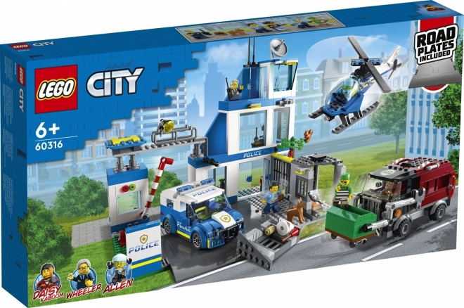 LEGO City 60316 Policijska postaja